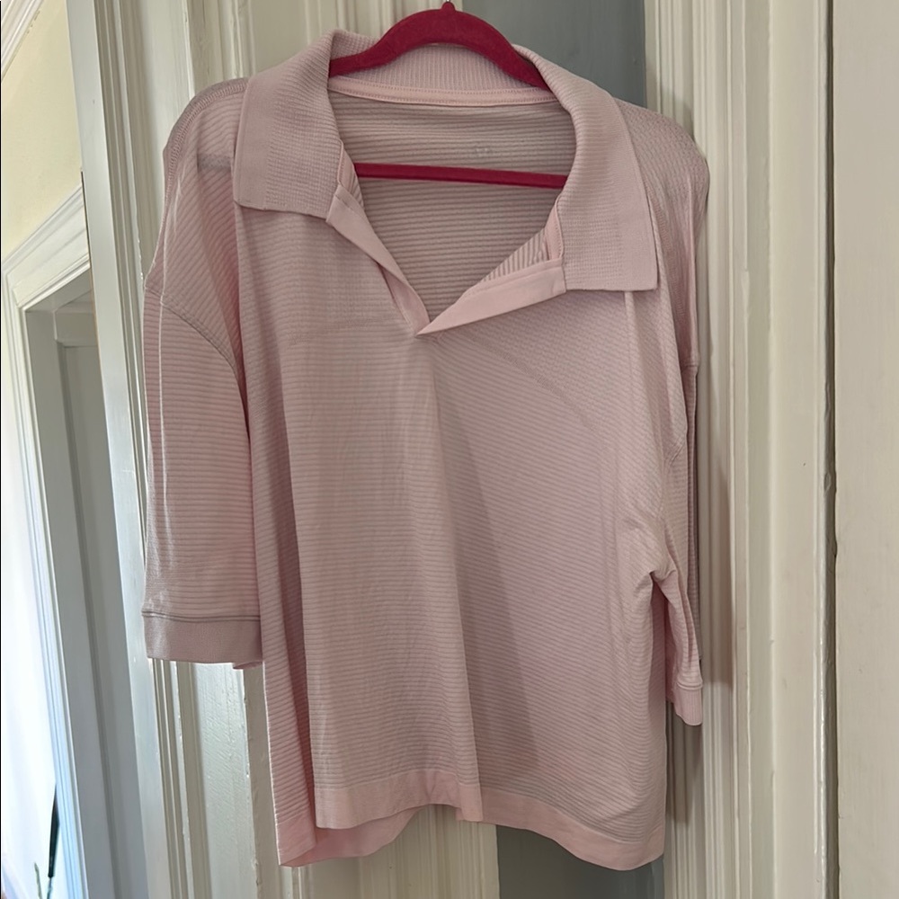 Pink Women's lululemon button down